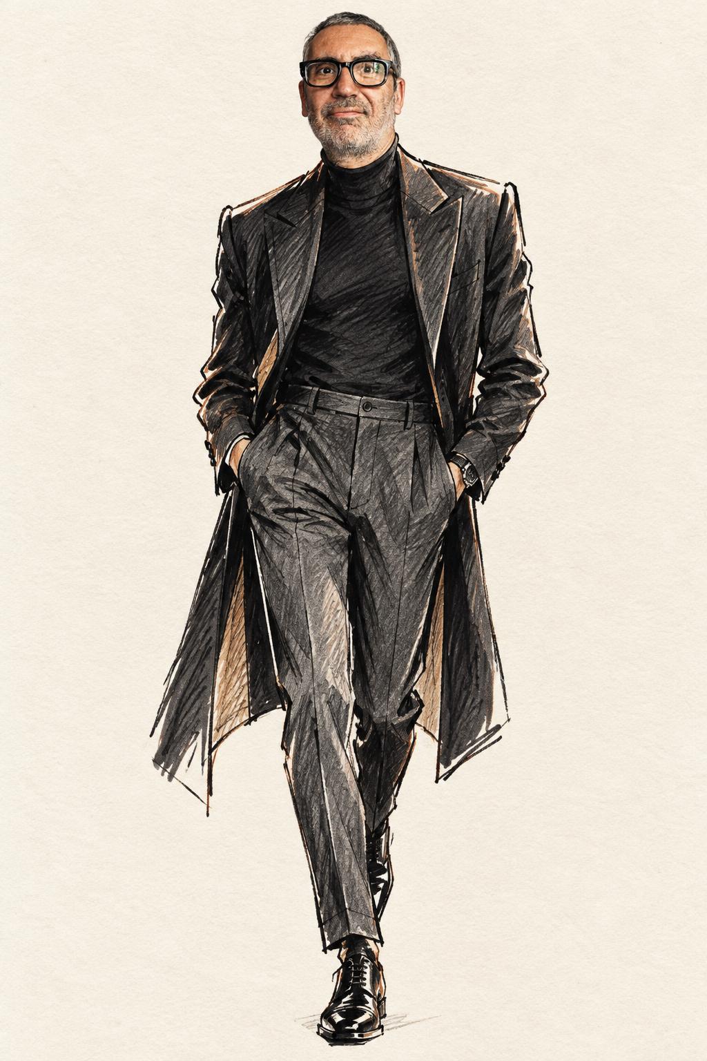 Fashion sketch generated with Synapse Booth