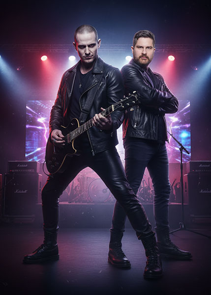 Rock legends AI example