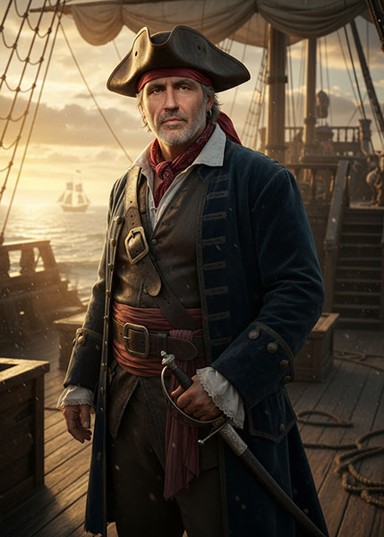 Pirate captain AI example