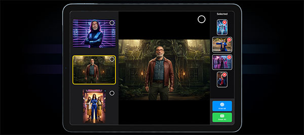 iPad running Synapse Kiosk